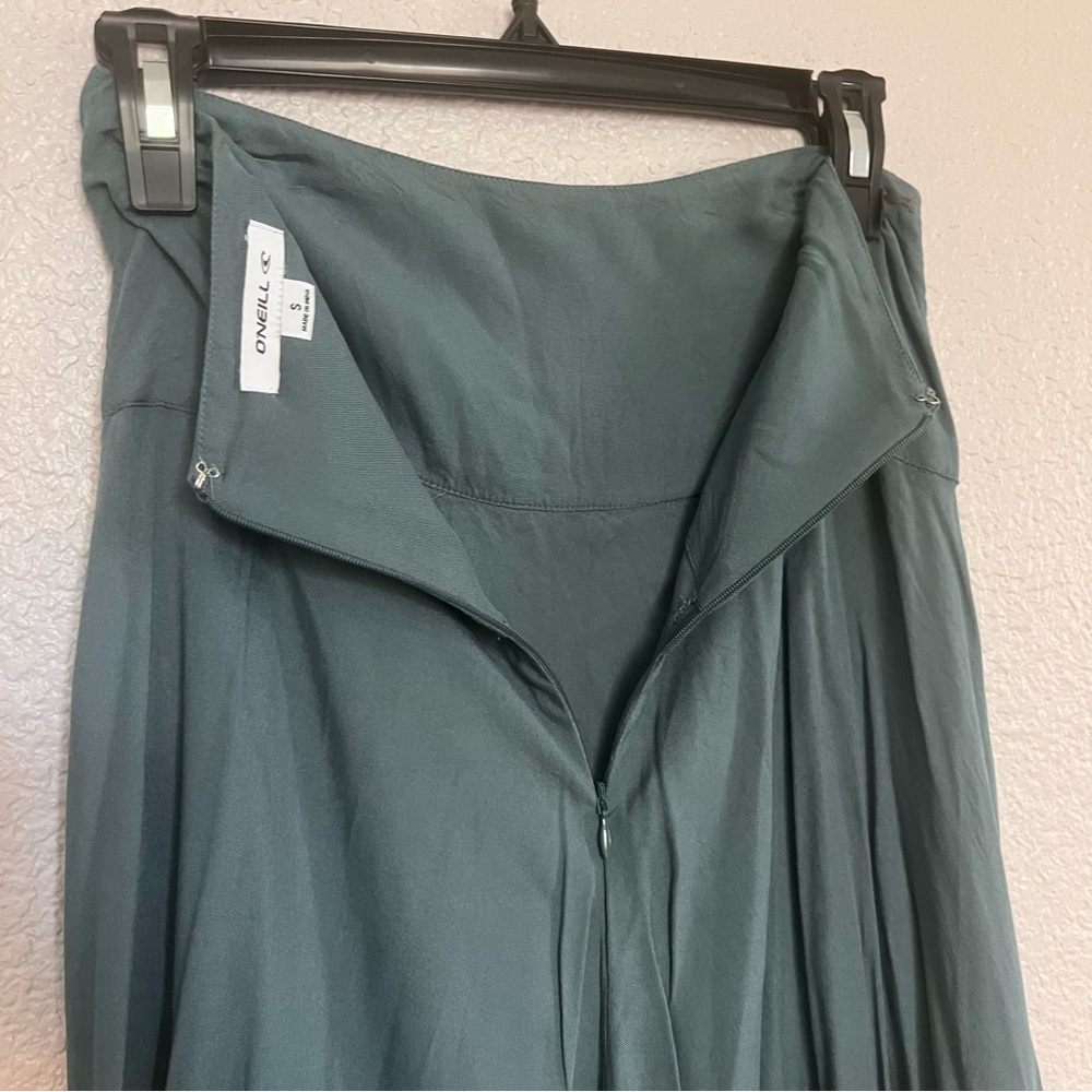 O'Neill Deep Teal A-Line Skirt size small - Picture 4 of 7